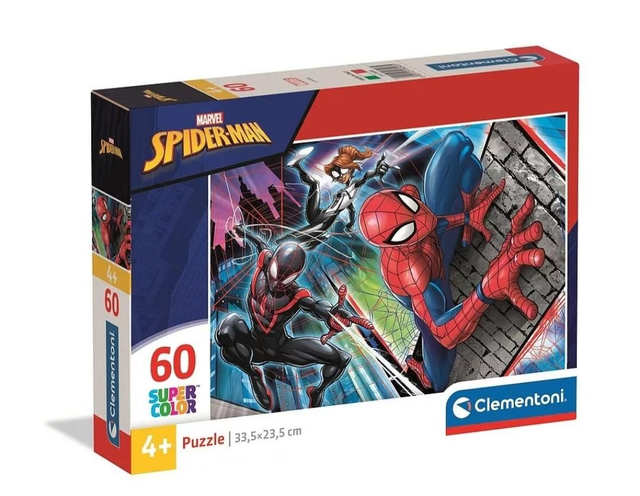 Spiderman
60-piece Clementoni puzzle