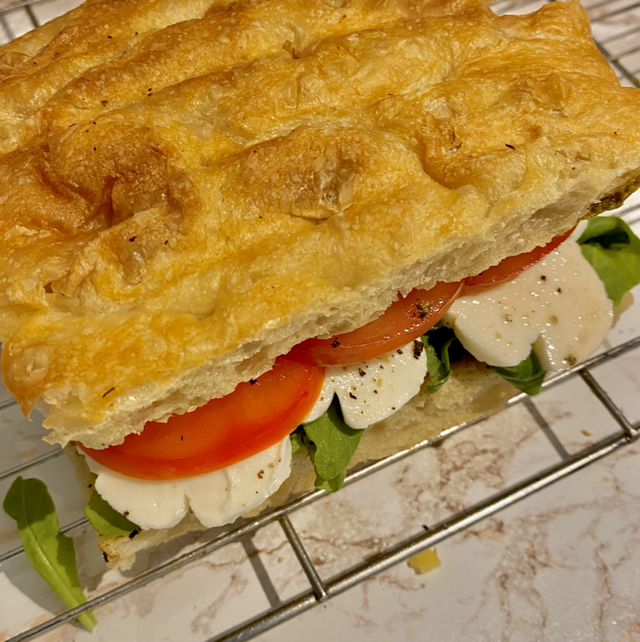Caprese Vegetarian Sandwich