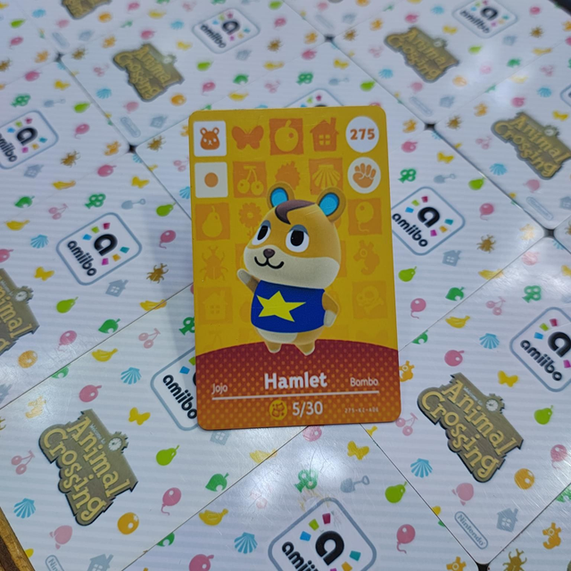 Tarjeta Amiibo Hamlet / Animal Crossing 275