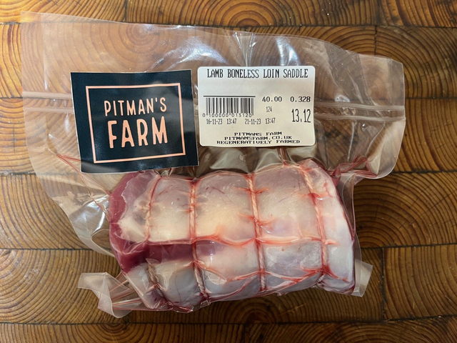 Lamb Boneless Loin Saddle