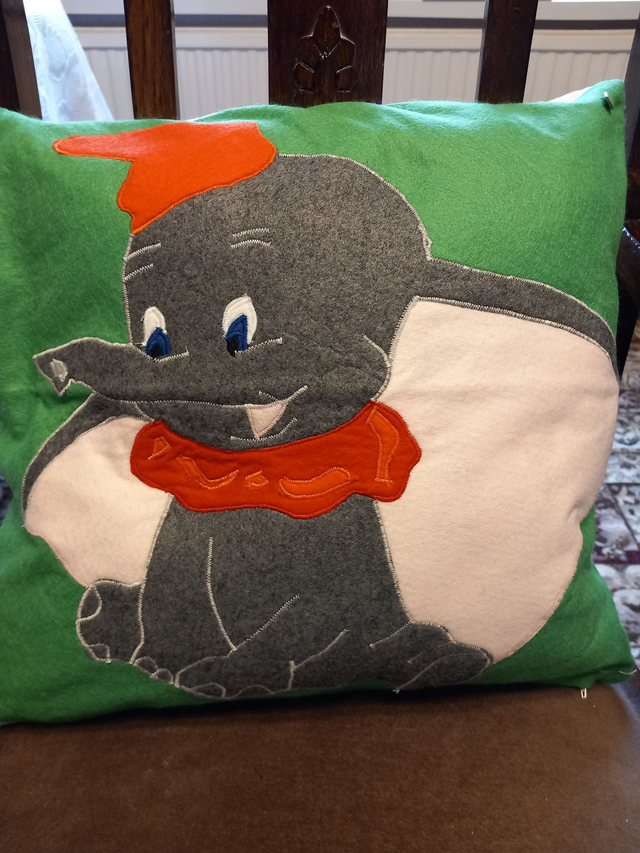 Baby Circus elephant Cushion Cover