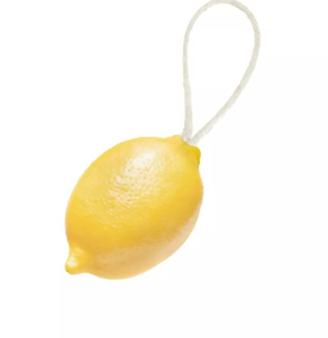 Savon Citron Jaune Avec Corde