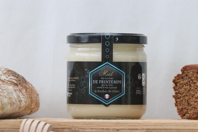 1 Miel de fleurs de Printemps 500g