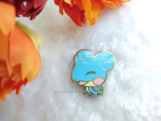 Lapras Hard Enamel Pin | Pokemon