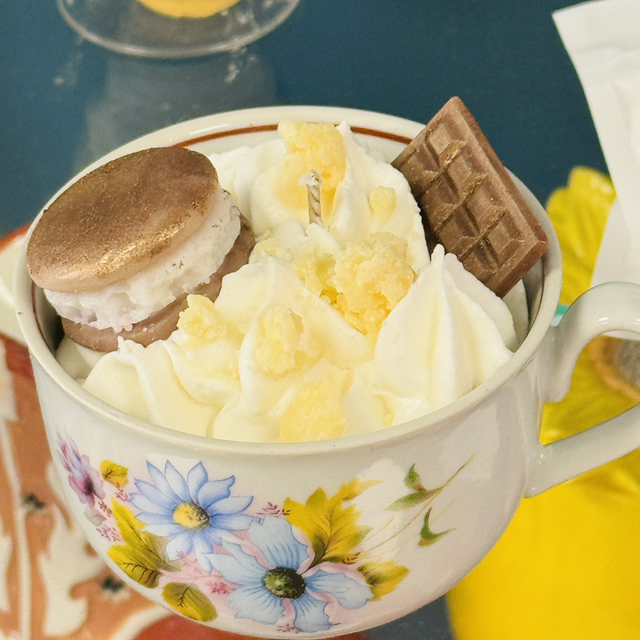 Bougie bijou cappuccino 