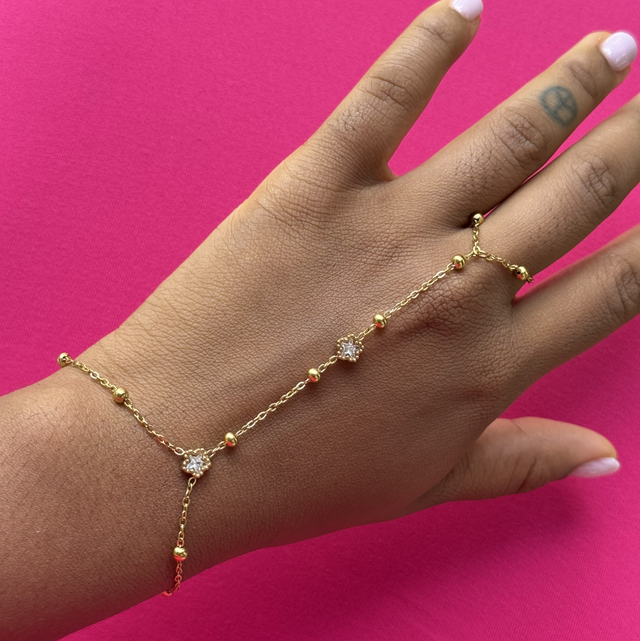 Chaîne de main Céleste 