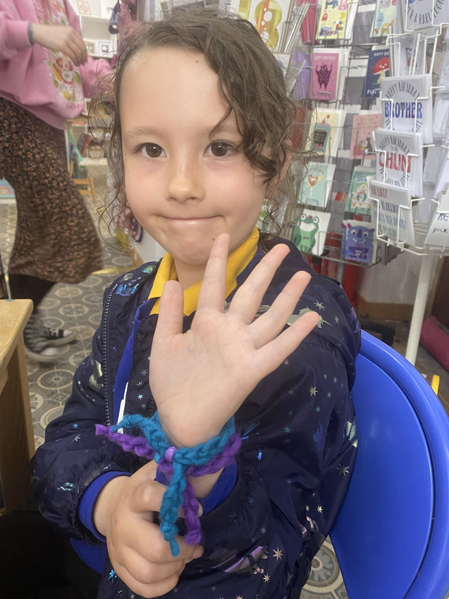 “Kids Knit” class in Kemnay