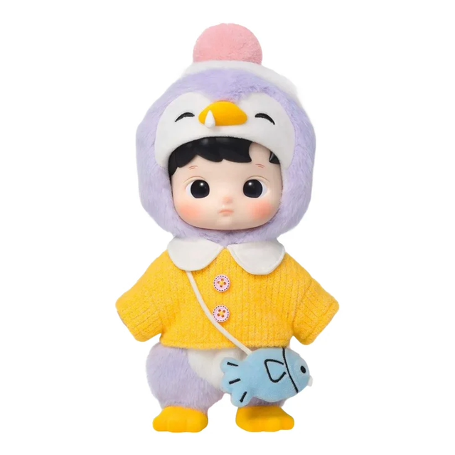 POP MART Hacipupu Pengiun (scala 1/8) Action Figure
