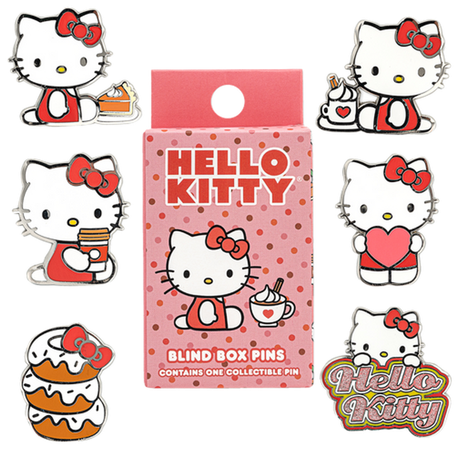 Hello Kitty: Loungefly Blind Box Pins