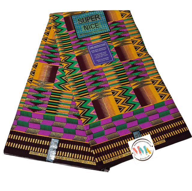 Wax Muscadia 5m40 Coton Pailleté 