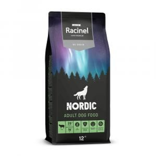 12 kg Racinel Nordic Adult Lamb, Lammas