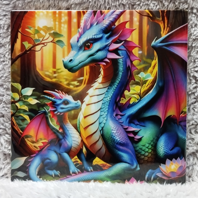 Dragon et son bébé