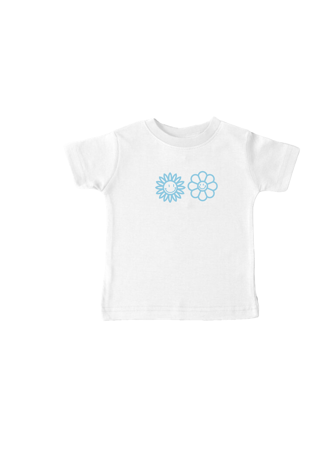 I don't need anyone else Baby tee blanc