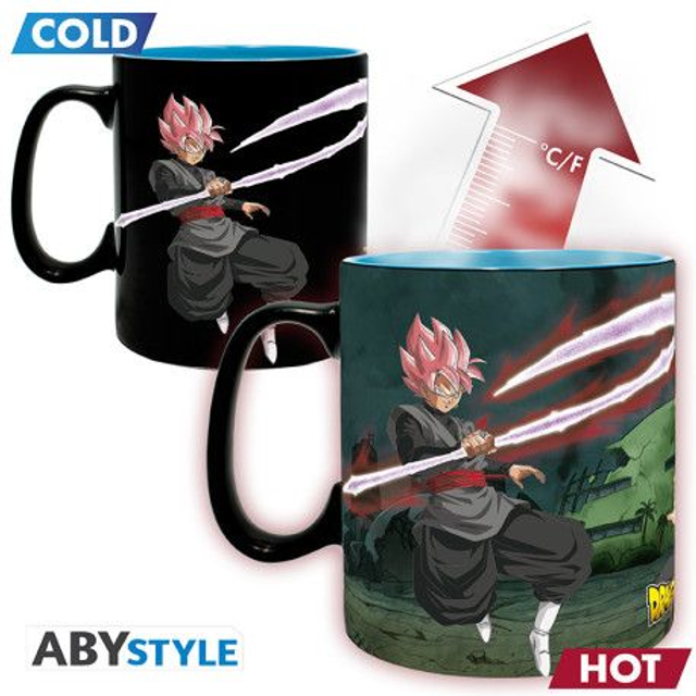 Saiyans vs. Goku Black - Dragon Ball Super - Mug Magica Termica 460 ml 💥😈