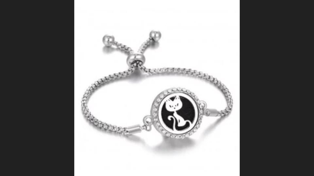 Bracelet diffuseur chat