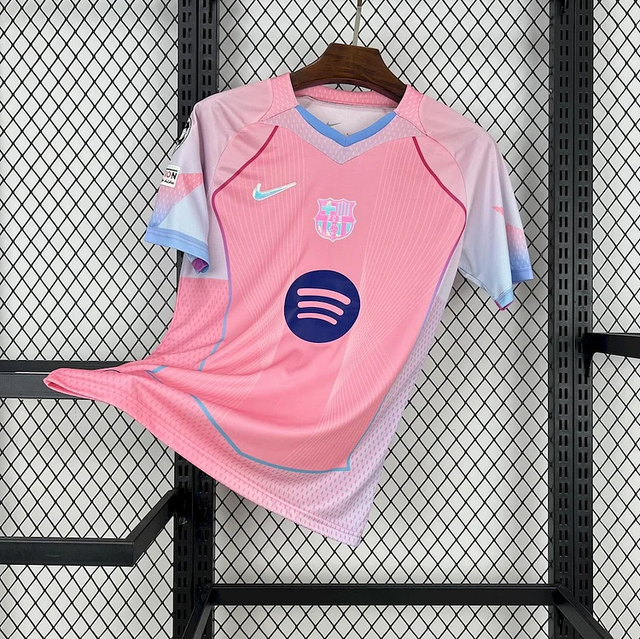Barcelona 25/26 special edition pink shirt 