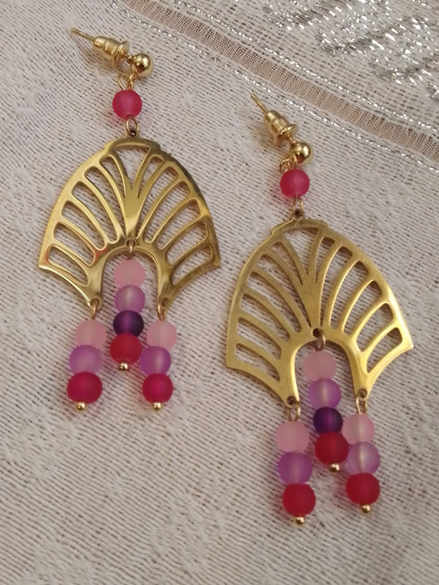 Boucles d&#039;oreilles - ROSEA