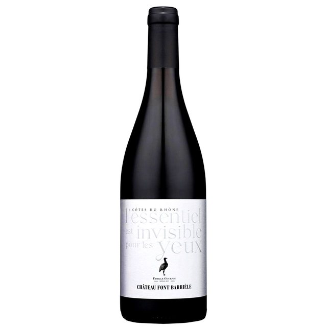 L'Essentiel est Invisible pour les Yeux 2021 - Chateau Font Barriele rot trocken Rhone 0,75l