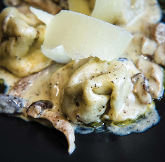 Tortellini mit Champignons 