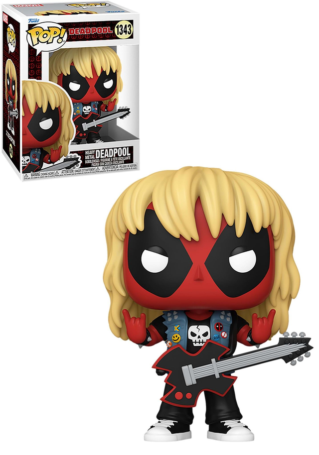 Marvel: Deadpool (Metal Band) Pop! #1343