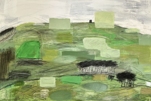 Looking up at the Old Smelting Chimney