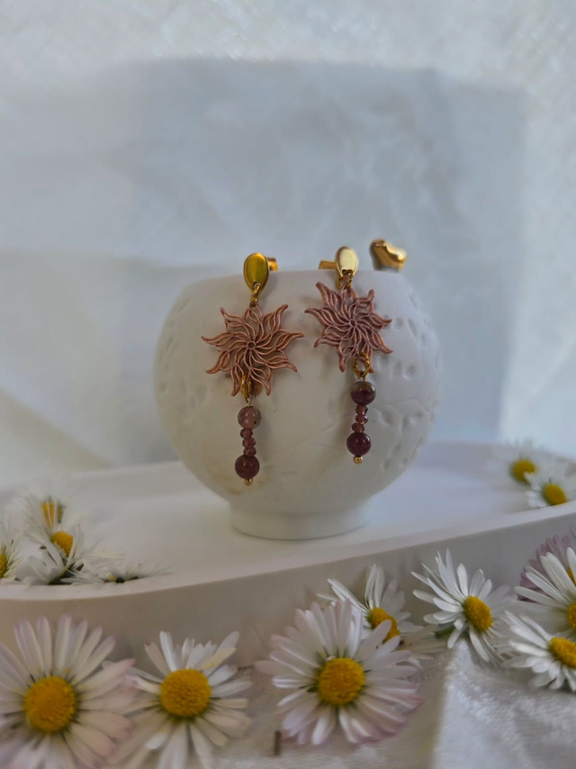 Boucles d'oreilles "Virevolte"