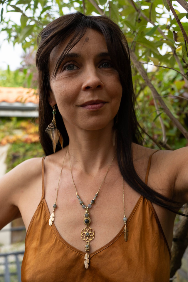 Boucles d&#039;oreilles COLIBRI 