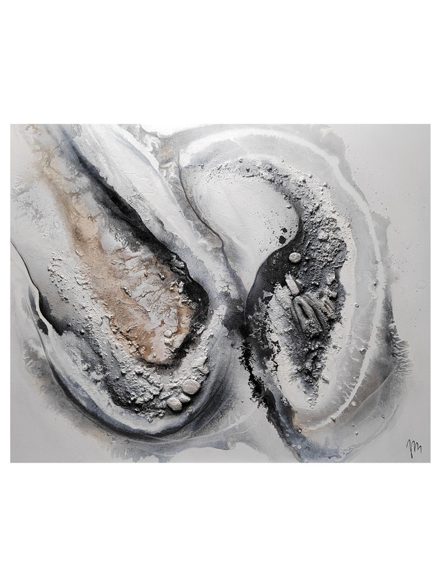 "Chaos of becoming" - 81 x 65 cm