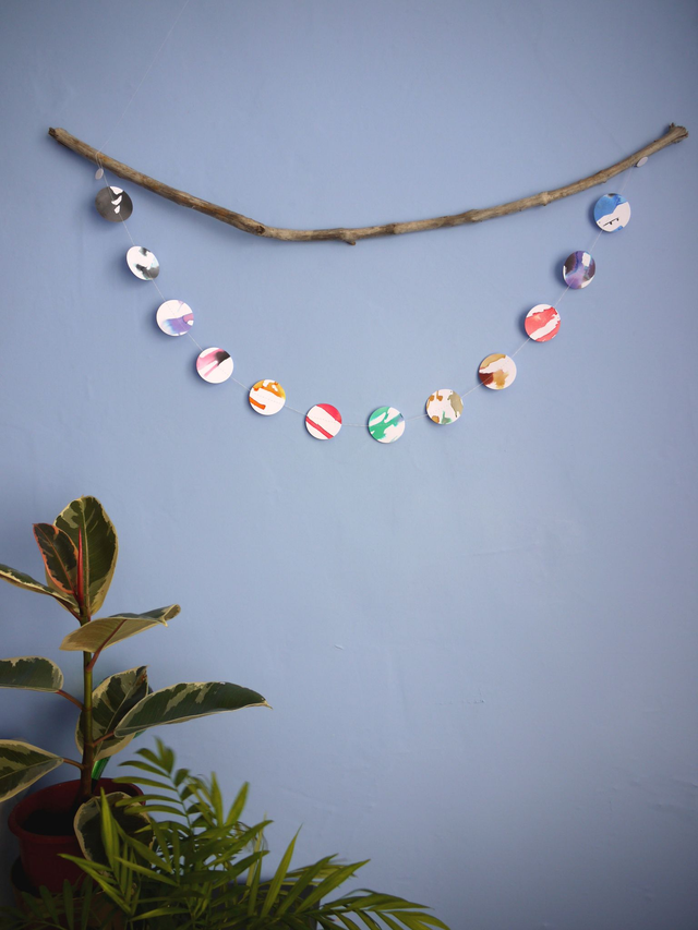 Perennial Full Moon wall hanging