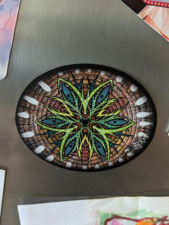 &quot;Mandalis religiosa&quot; Magnet