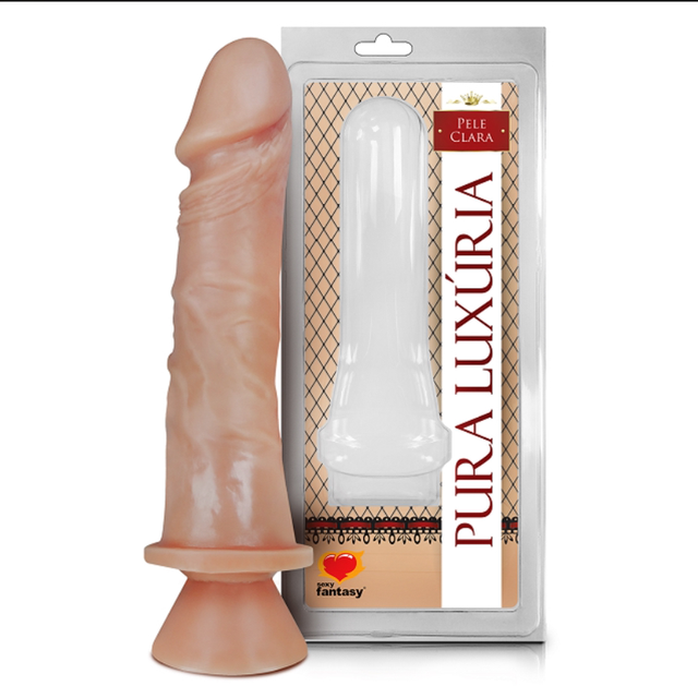 Pênis Realístico Com Ventosa - 18cm X 4,4cm Referência: PV00