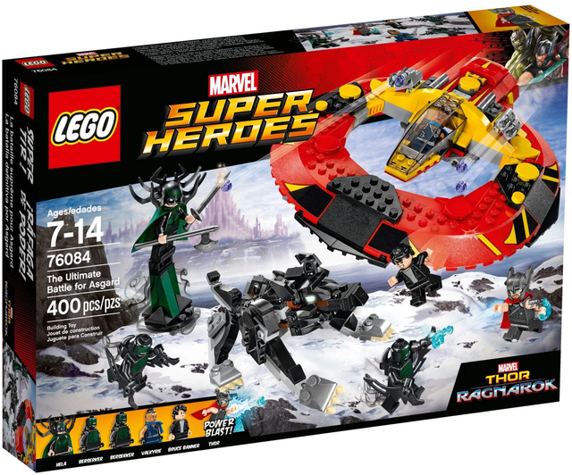 Lego Marvel Ultimate Battle For Asgard 76084