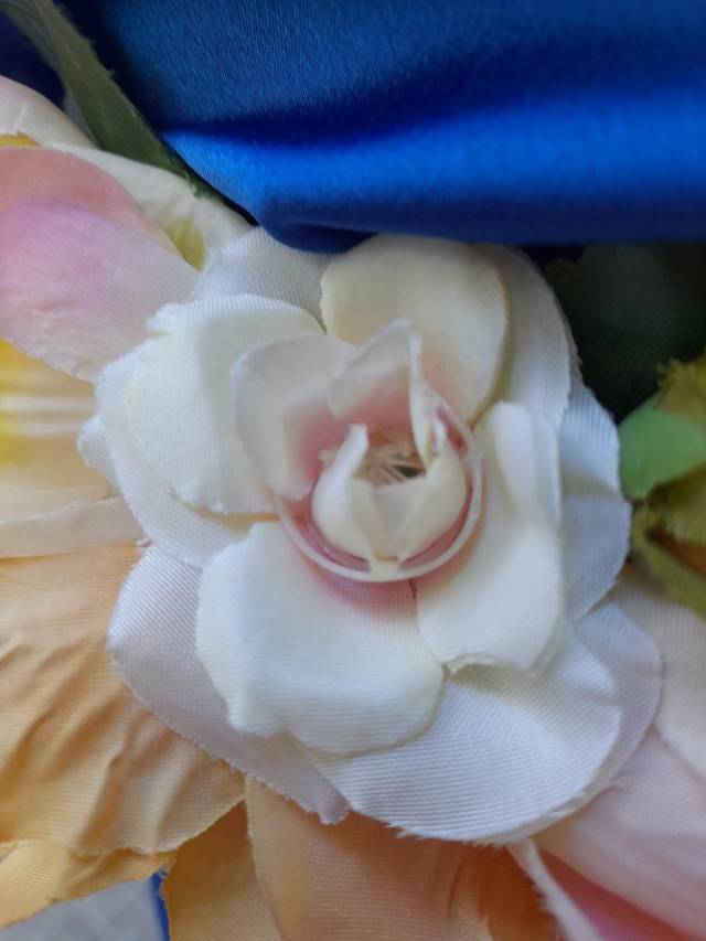 Cinturón elástico de flores