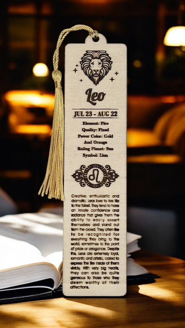 Bookmarks - Signs of the Zodiac - Leo