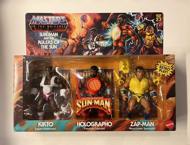Master of the Universe Origins - Sun-Man & the Rulers of the Sun
