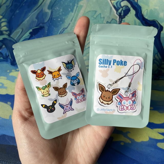 Silly Poke | Poke Phone Charm Gacha