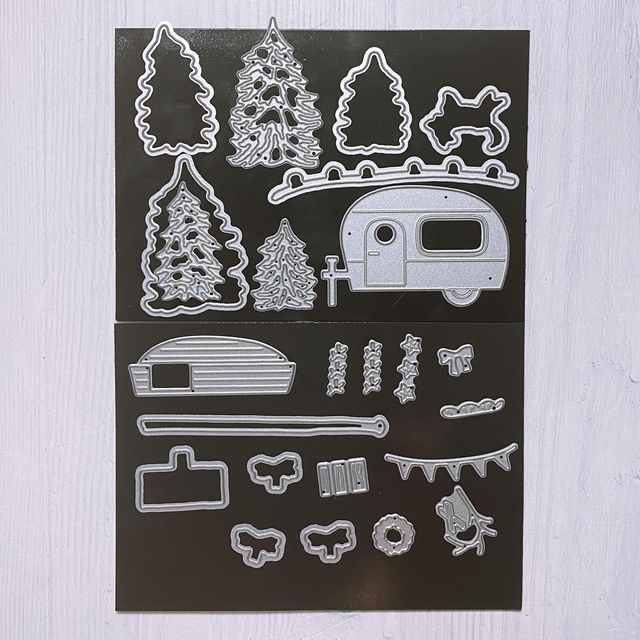 Weihnachtsbaumverkauf (Stanzformen)