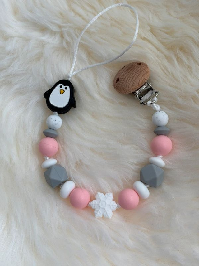 Attache tétine pingouin 🐧