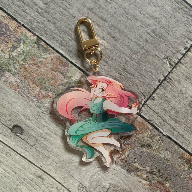 Unluckies Collection - Peoni Keychain 