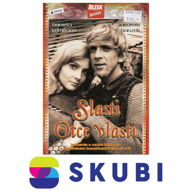 DVD Slasti otce vlasti - komedie o mládí Karla IV. - česky