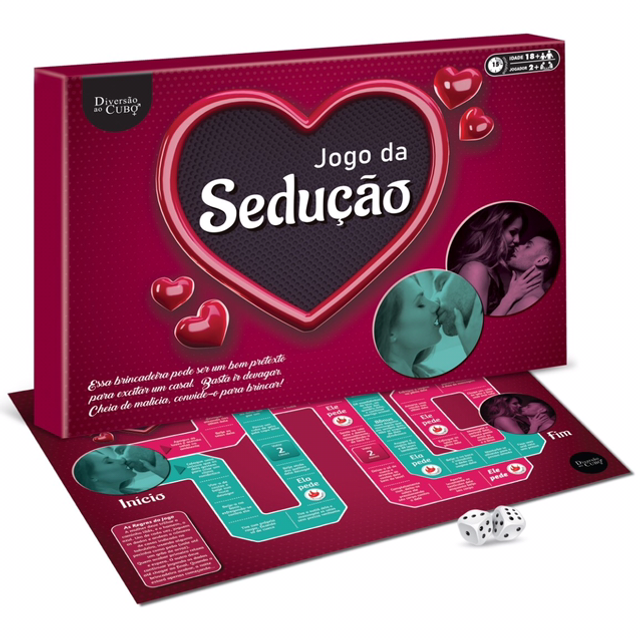Jogo de Tabuleiro Sedução 