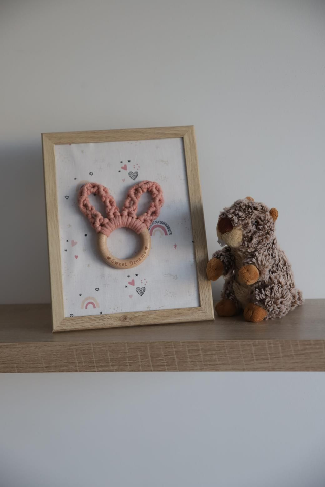 LOUNA ~ Cadre photo rose clair