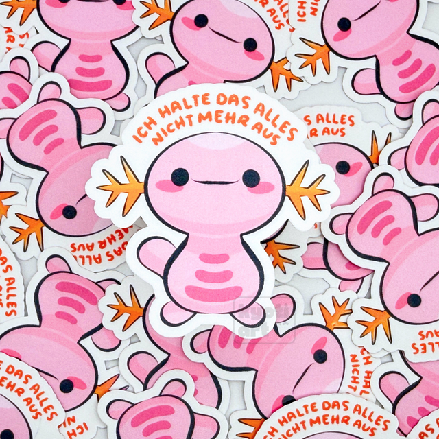 Ich halte das alles nicht mehr aus