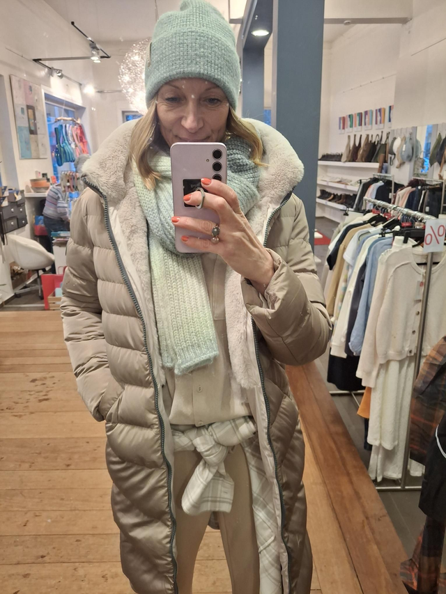 MOCCA LONG PEDDED COAT RINO & PELLE 