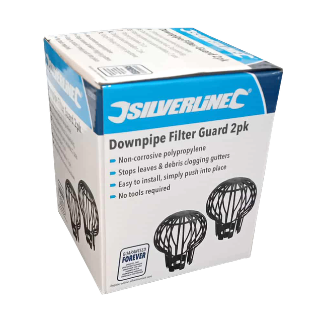 GUTTERING / SILVERLINE / Downpipe Filter Guard
