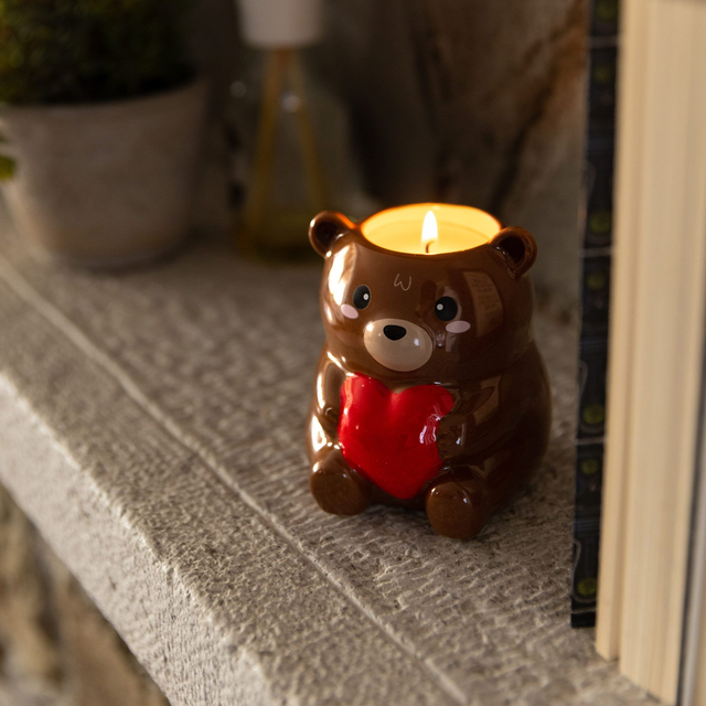 Candela Profumata Love is in the Air - Teddy Bear - Scented Candle