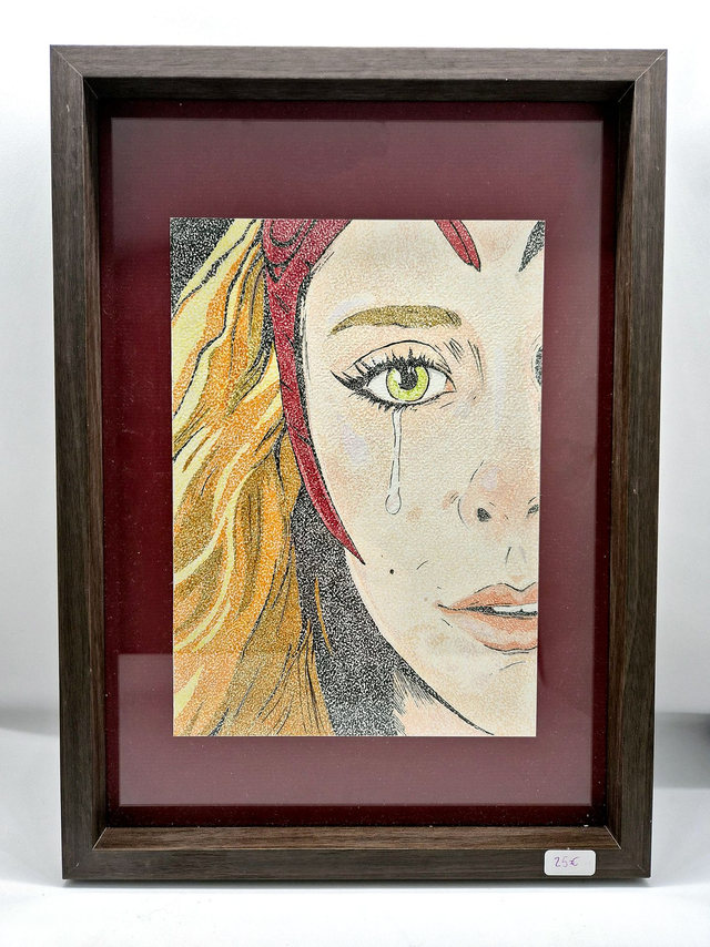 Cadre dessin - Marvel - Wanda 