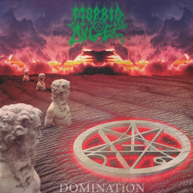 Morbid Angel - Domination LP (Limited Edition Purple / Black Merge Vinyl)