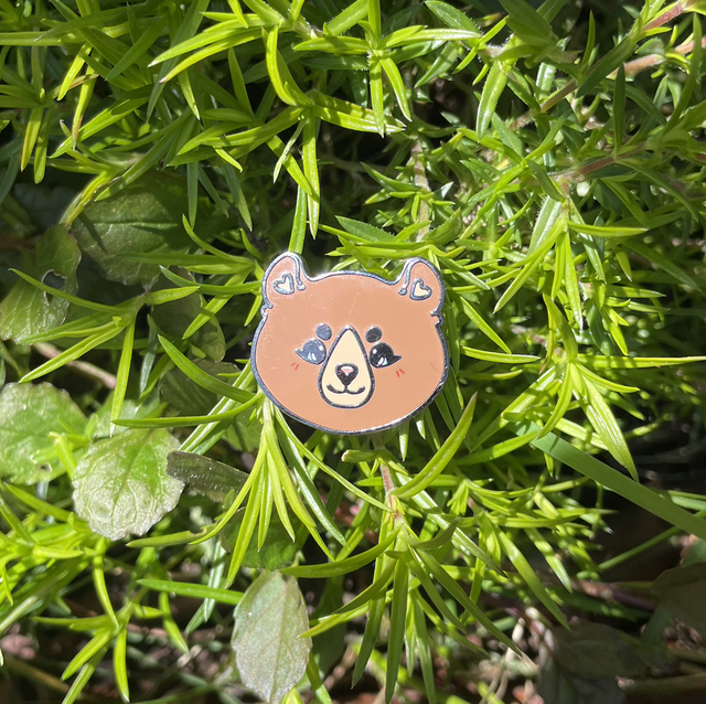 Teddy Enamel Pin