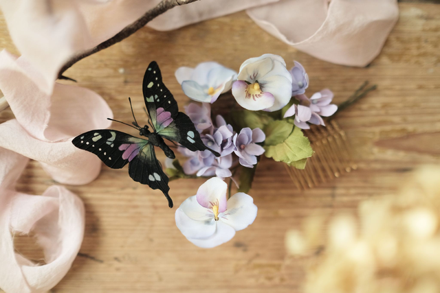 Something blue haircomb